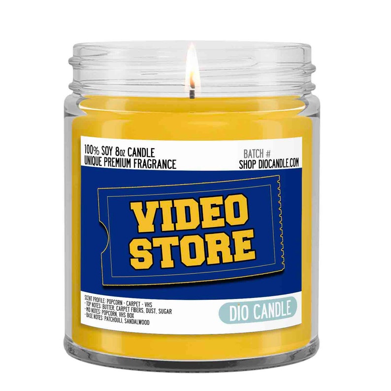 Video Store ™ (The Original) Scented Hand Poured SOY Candles or Wax Melts | Naturally Vegan