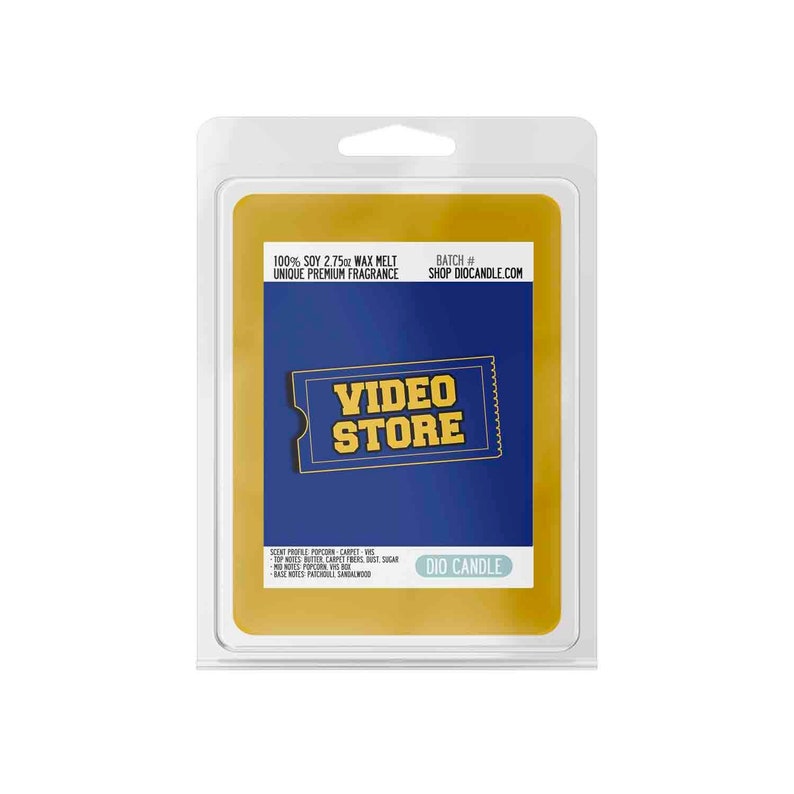 Video Store ™ (The Original) Scented Hand Poured SOY Candles or Wax Melts | Naturally Vegan