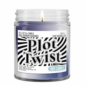 Plot Twist Candle