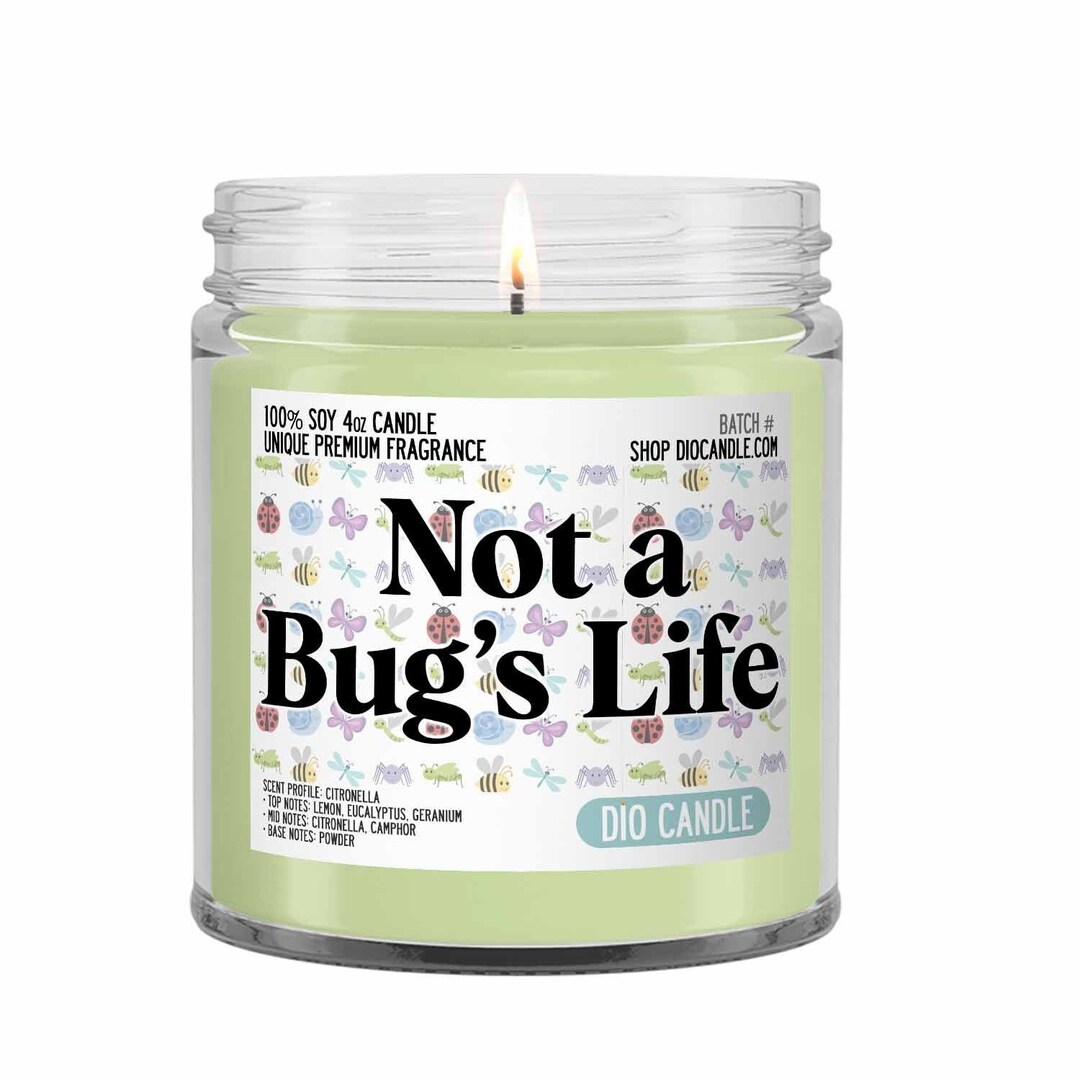 Citronella Scented Candle Smells Like It Will Actually Repel Bugs Dio