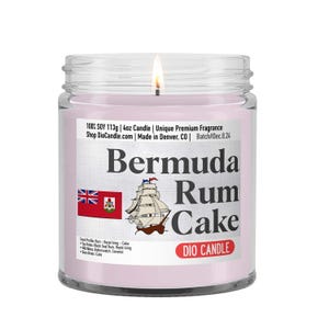 Bermuda Rum Cakes Candle