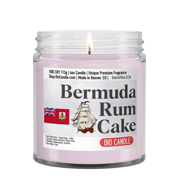 Bermuda Rum Cakes Candle