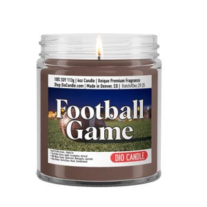 Football Candle