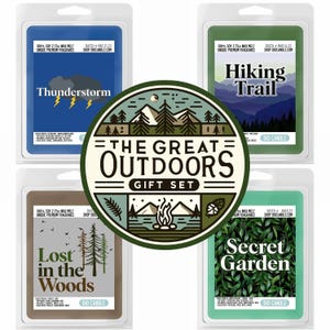 Great Outdoors 4 Candles Gift Set