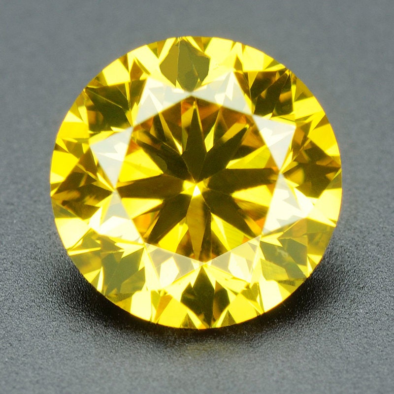 CERTIFIED Round Fancy Green Color VVS 100% Loose Natural Diamond Wholesale Lot 