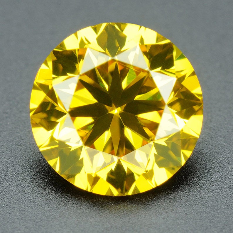 CERTIFIED 1.3 to 4.0 MM / 0.01 to 0.25 cts. Round Fancy Yellow Color 100% Natural Loose Diamond Wholesale Lot Choose Size and Quantity image 4