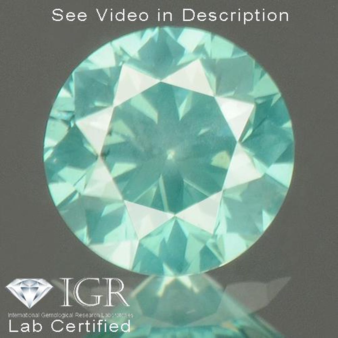 Diamant Naturel Rond 1.00 Ct D VVS1 - Certification GDL - Taille Brillante 7.00 Mm