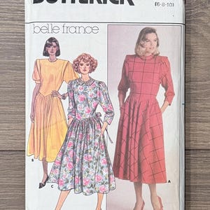 80s Casual Dress - Etsy
