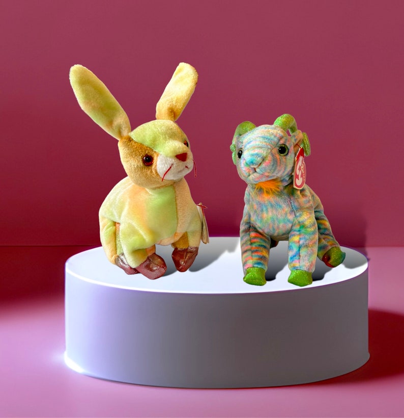 Vintage/ 12 Chinese Zodiac Beanie Set/ Etsy