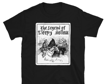 Sleepy Hollow t-shirt, Headless Horseman tee, Hallloween shirt, Dark Academia t-shirt