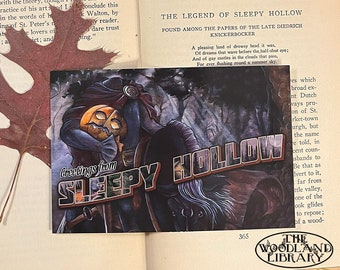 Headless Horseman Postcard - Sleepy Hollow Greeting Card