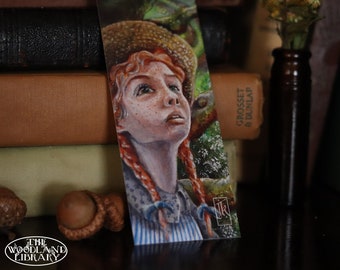 Cottage Core Bookmark. Light Academia. Anne of Green Gables. Strong woman. Bookish bookmark. Cottagecore. Cute bookmark. Female Bookmark