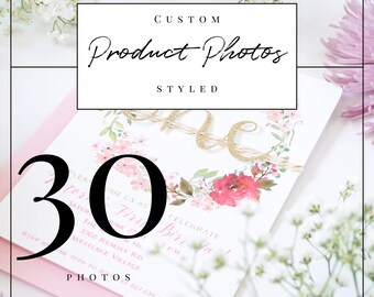 Professional Custom Styled Product Photos for 10 Products (3 each for a total of 30 photos) | Professional Product Photography