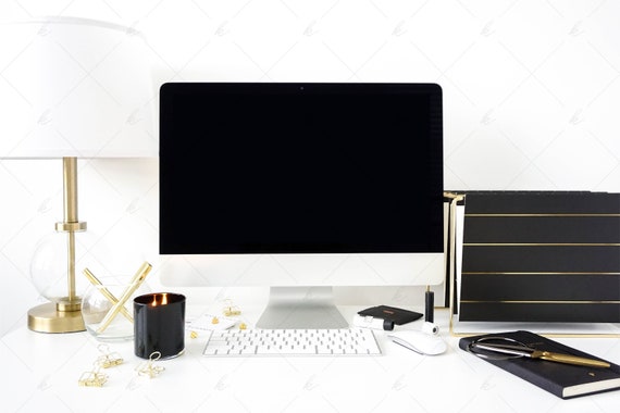 Office Stock Photo,14 Mockup Computer Office Stock Photo,14 Mockup Computer