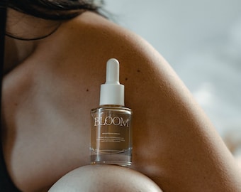 Cosmetic Bottle Dropper Mockup – No 04 | Modelier Collection | Mockup for Designers | Editable Cosmetic Mockup | Editorial Photoshop Mockup
