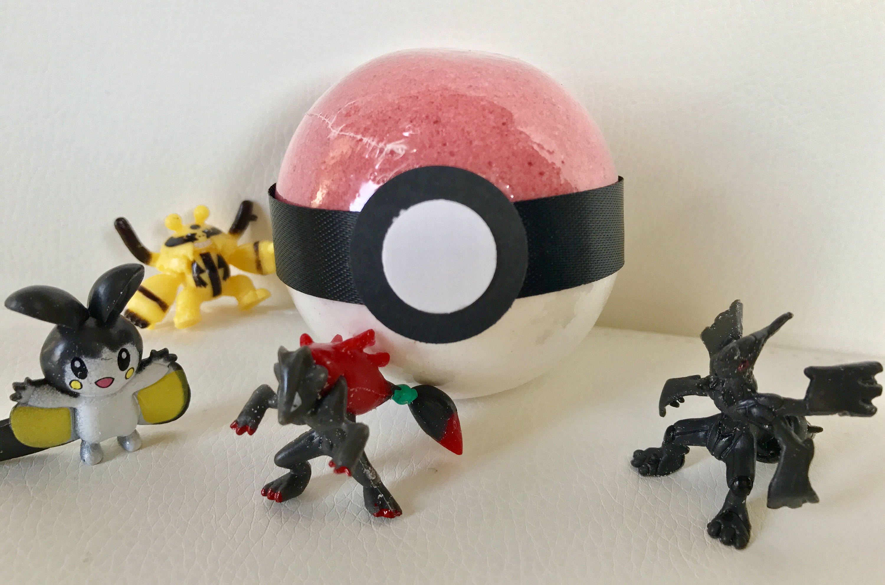 Kids Pokemon surprise toy inside bath bomb Etsy
