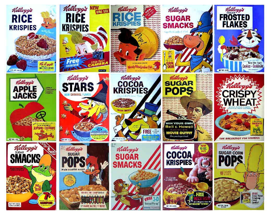 KELLOGGS CEREAL 4 - Etsy