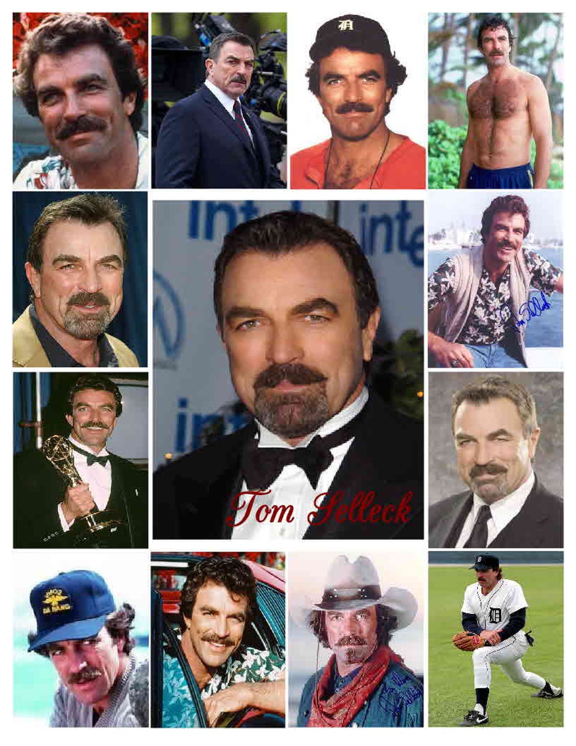 TOM SELLECK Etsy