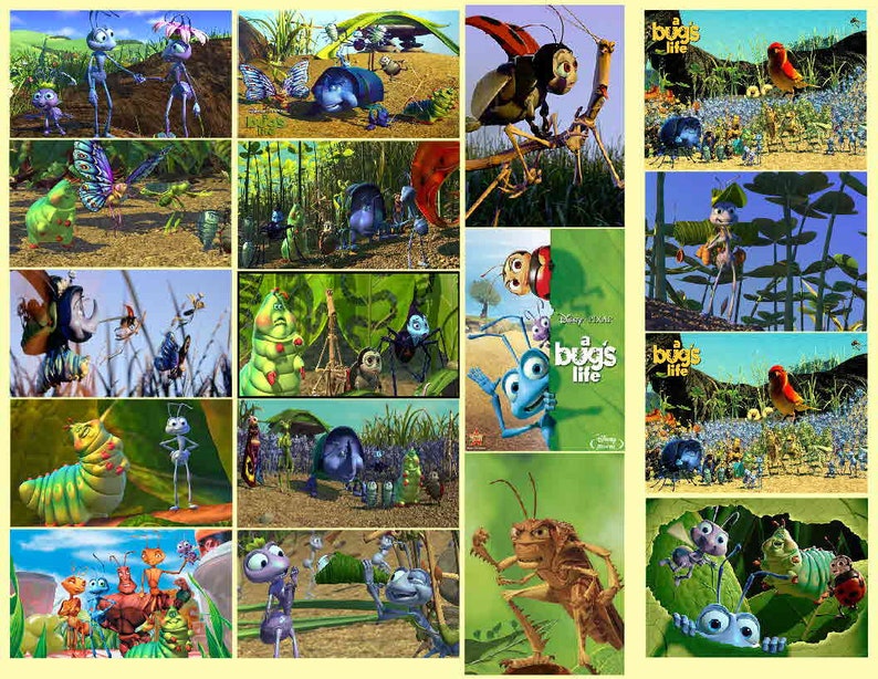 A Bug's Life 17 Glossy Etsy