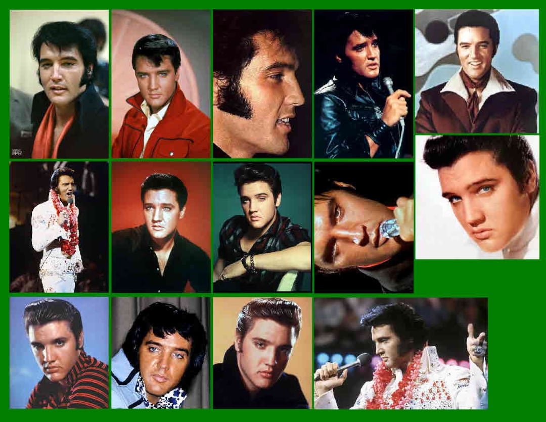 ELVIS SET (2/5) マグネット 14 個 - 光沢 - Etsy 日本
