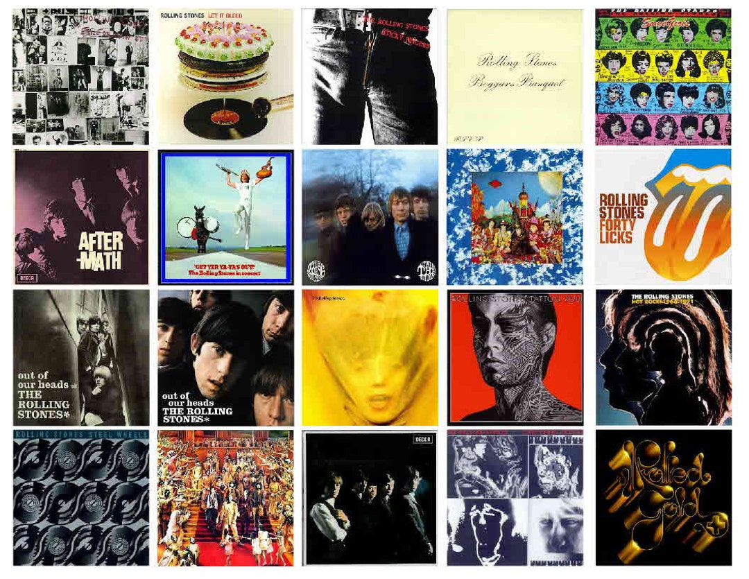 ROLLING STONES ALBUMS - Etsy Denmark