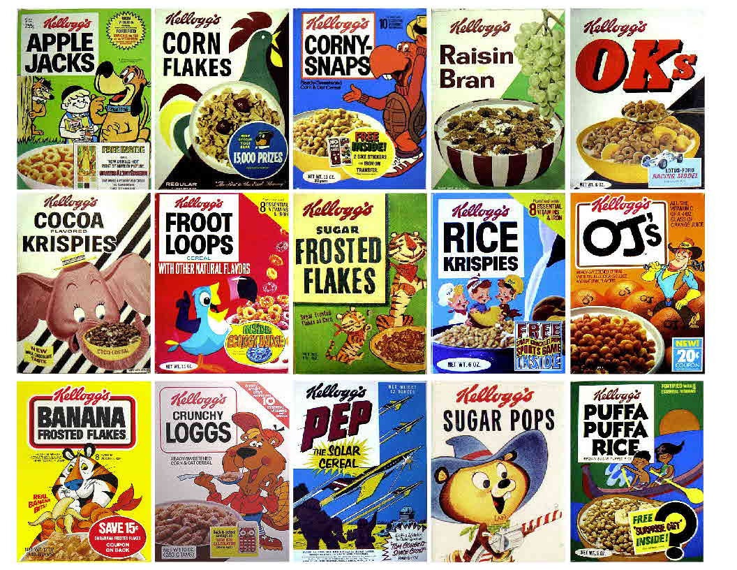 KELLOGGS CEREAL 3 