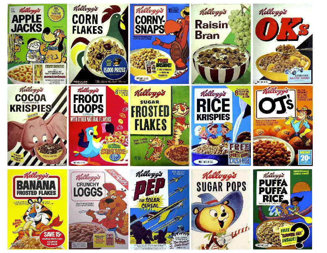 KELLOGGS CEREAL 3 Etsy