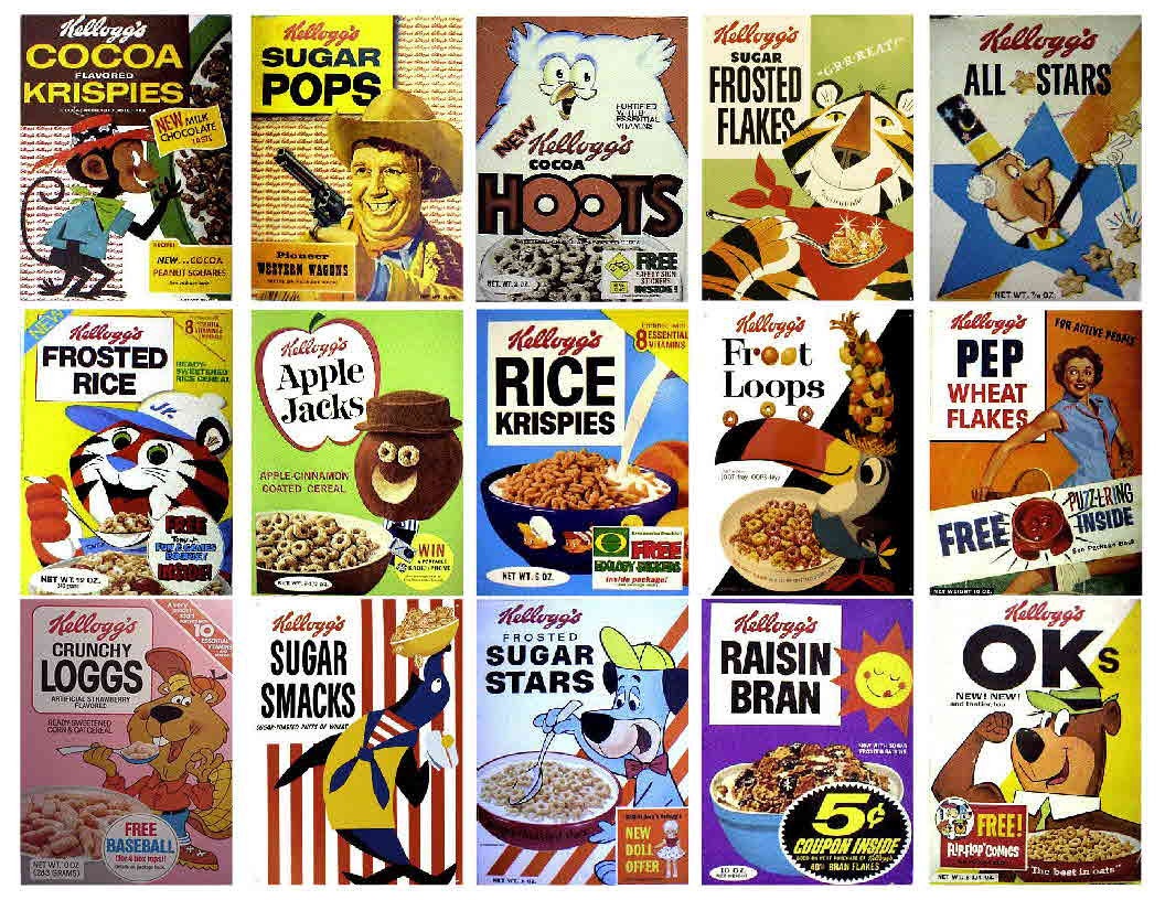 KELLOGGS CEREAL 1 Etsy