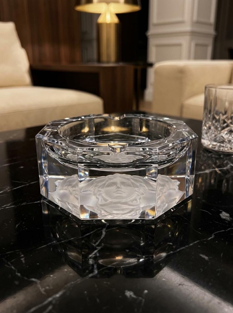 Versace Ashtray - Etsy