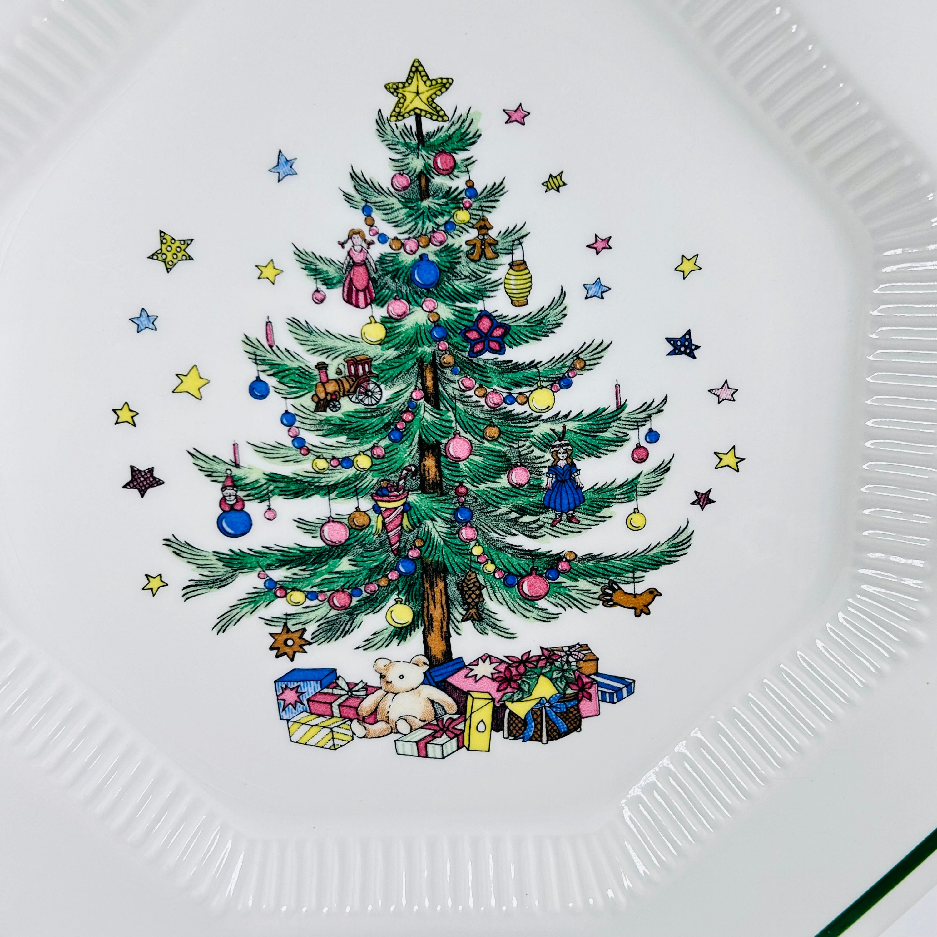 Vintage Nikko Christmastime Dish Set: Octagon Cup, Saucer