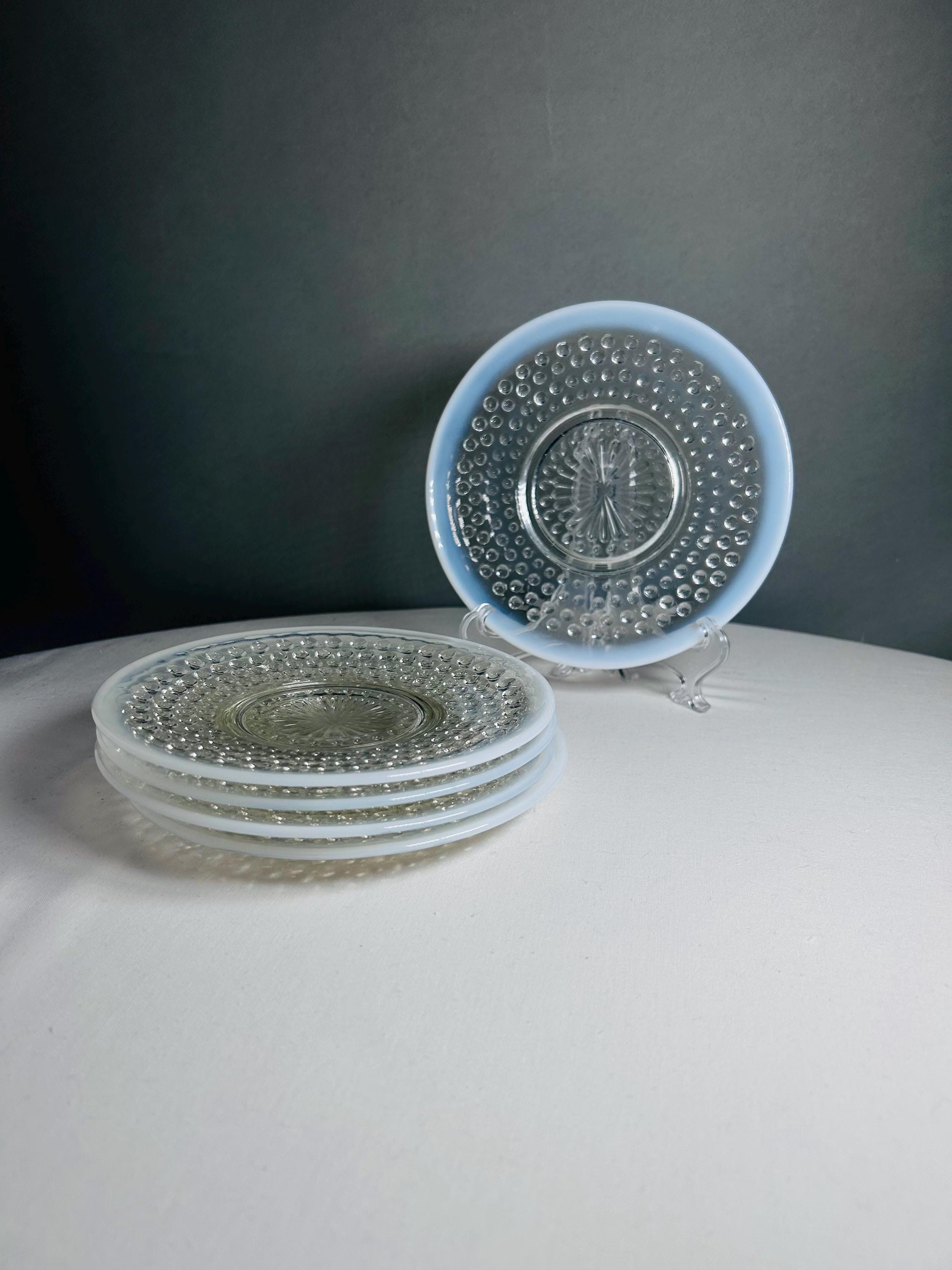 Fenton Hobnail Moonstone Glassware - Etsy