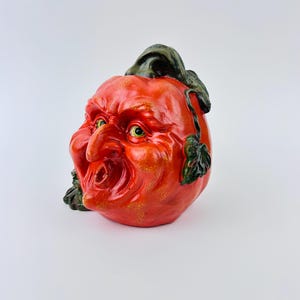Halloween Whistling Jack O'Lantern Pumkin ~ Spooky Pumkin ~ Evil Vintage Halloween Decor