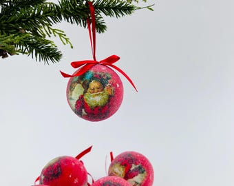 ヴィンテージ ディズニー クリスマスオーナメント 6個セット ~ 白雪姫