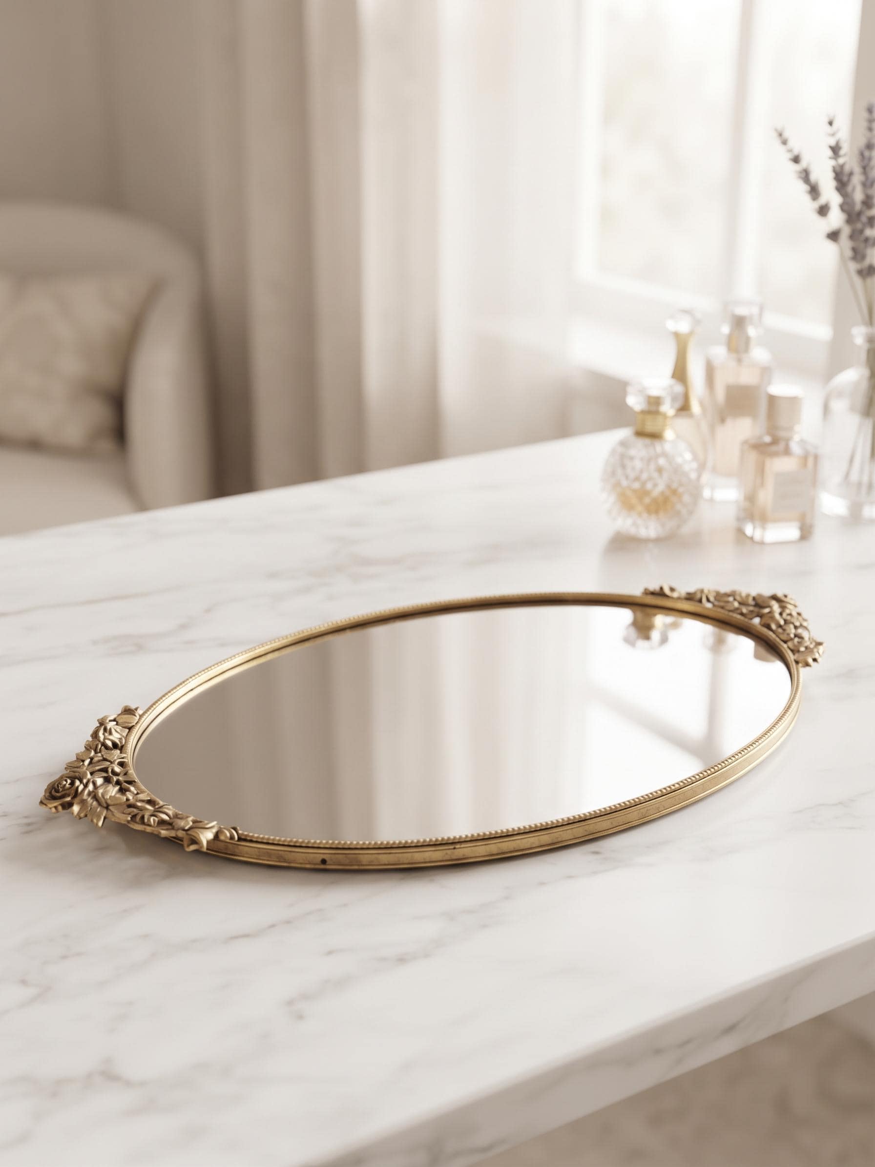 Matson Vanity Mirror Tray - Etsy
