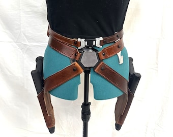 Live action Sabine Wren Belts, Pouches, and Double Holster Rig