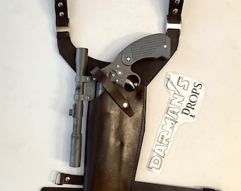 DG-29 Tobias Becket Blaster "Y" drop Holster w/ Keepers