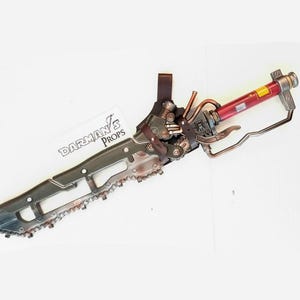 Fallout Ripper Melee Chain Sword Leather Holder