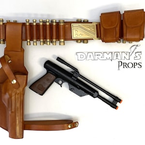 The Book of Fett Boba Fett Belt, pouches, and holster Full Rig