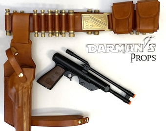 The Book of Fett Boba Fett Belt, pouches, and holster Full Rig