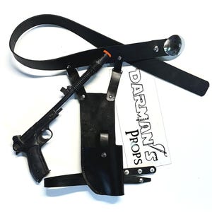 Luke Skywalker ANH Ceremonial Holster, Belt, & Buckle in black