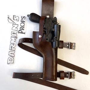 DL-44 Luke single drop Holster, w/ dual Straps