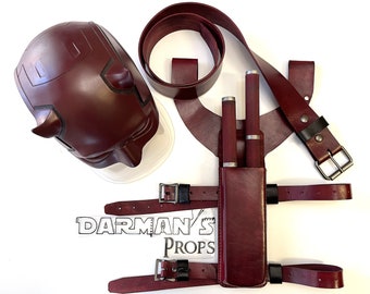 Daredevil Belt and Sticks Y drop pouch set