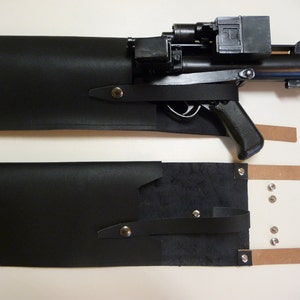 Stormtrooper E-11 HOLSTER ANH with tan straps