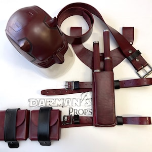 Ceinture Daredevil, 2 pochettes utilitaires et lot de pochettes Stick Y