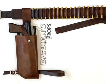 Boba Fett ammo belt and holster rig from The Mandalorian