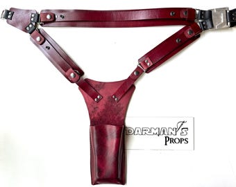 Montage ceinture et pochette Affleck 2003 Daredevil