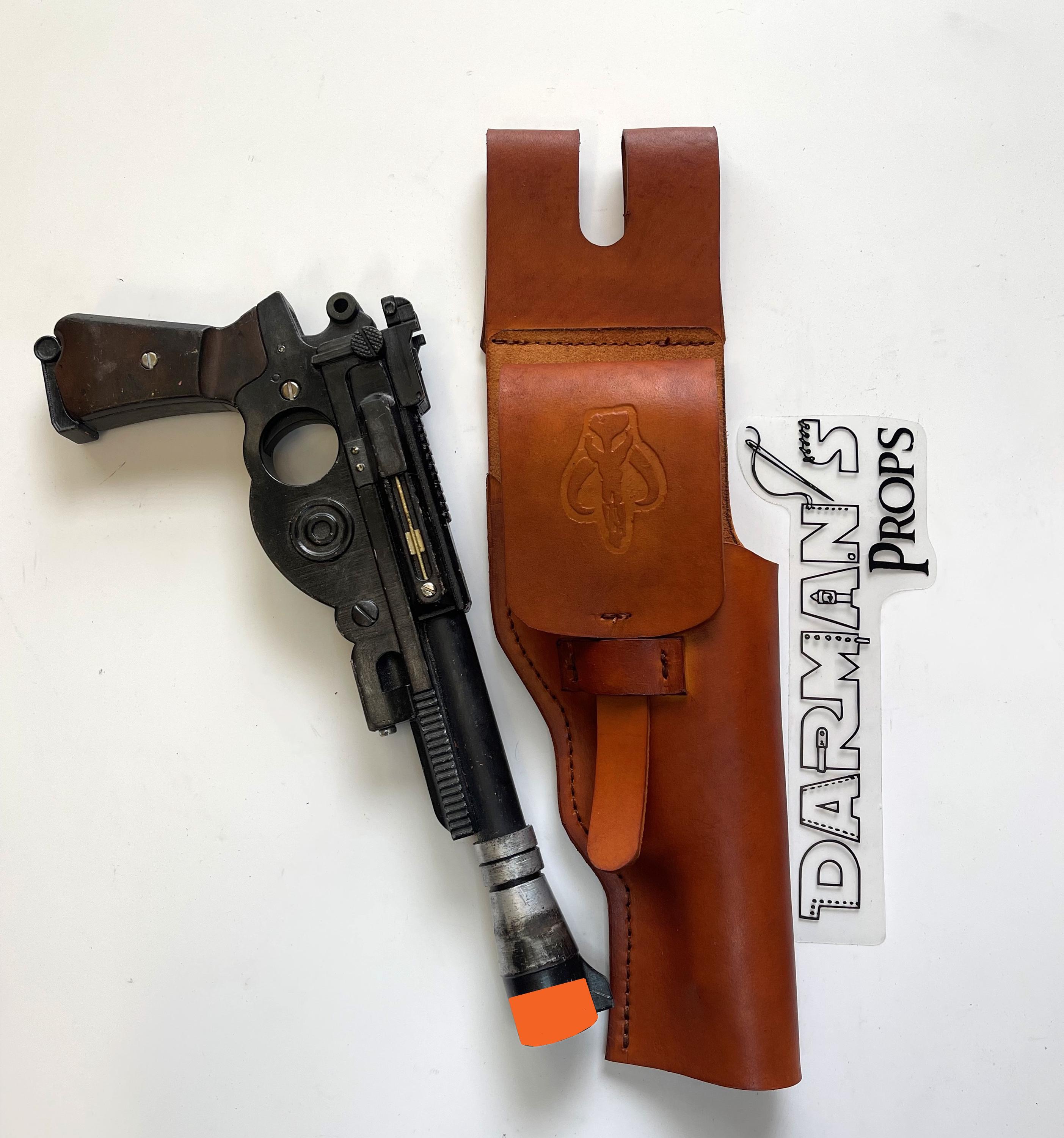 The Mandalorian Blaster Holster w/cover flap variant