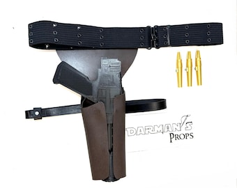 Conjunto de cinturón y funda de Battlestar Galactica