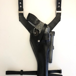 DE-10 "Y" Drop w/ Keeper Holster in black