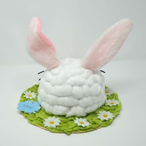 DIY Make Your Own Easter Bunny Rabbit Bonnet Hat Egg Parade Party Hat Girls Boys image 3